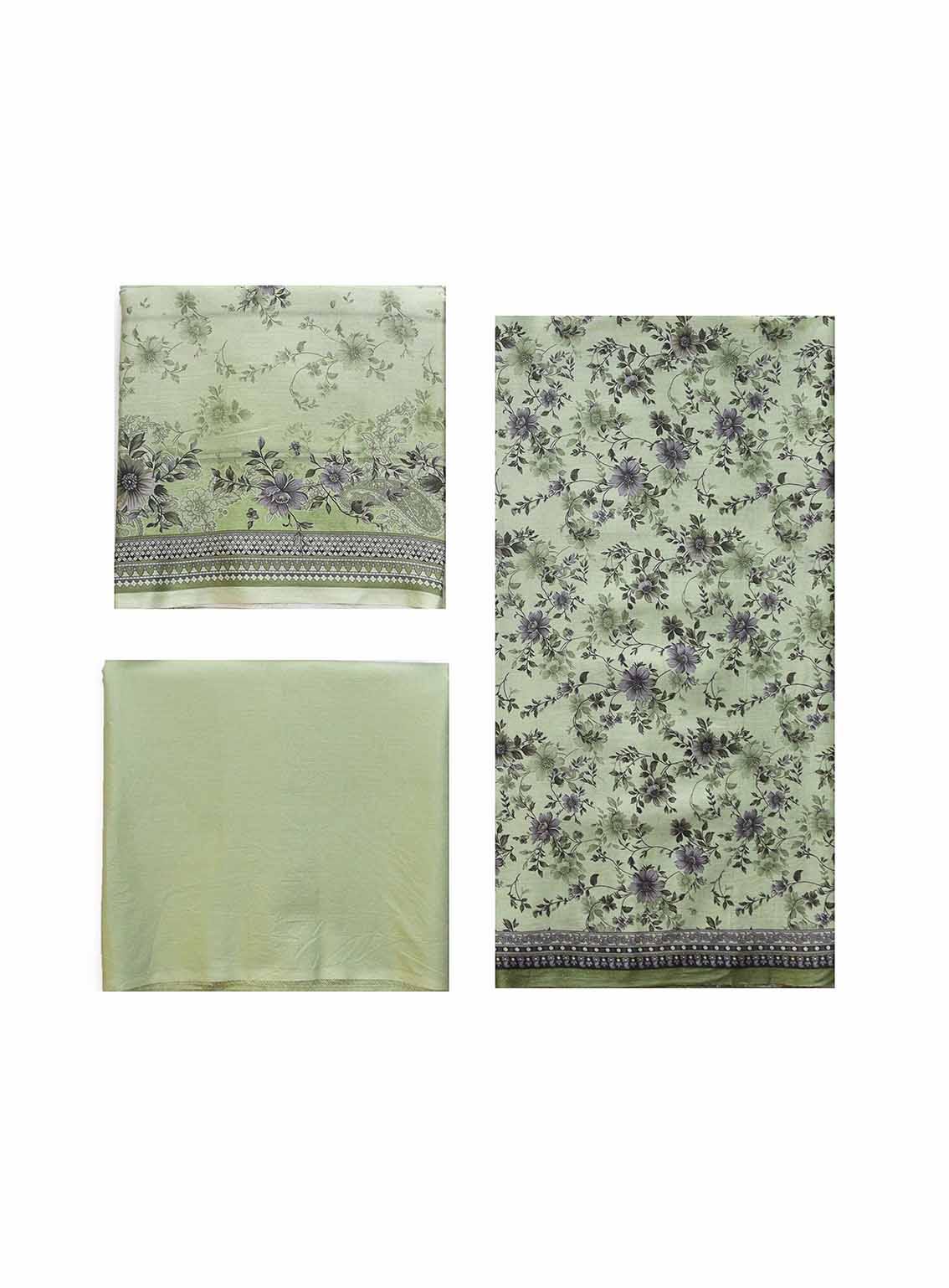 Bin Saeed Printed Lawn 3 Piece Unstitched Suit BS25PL D-M-20