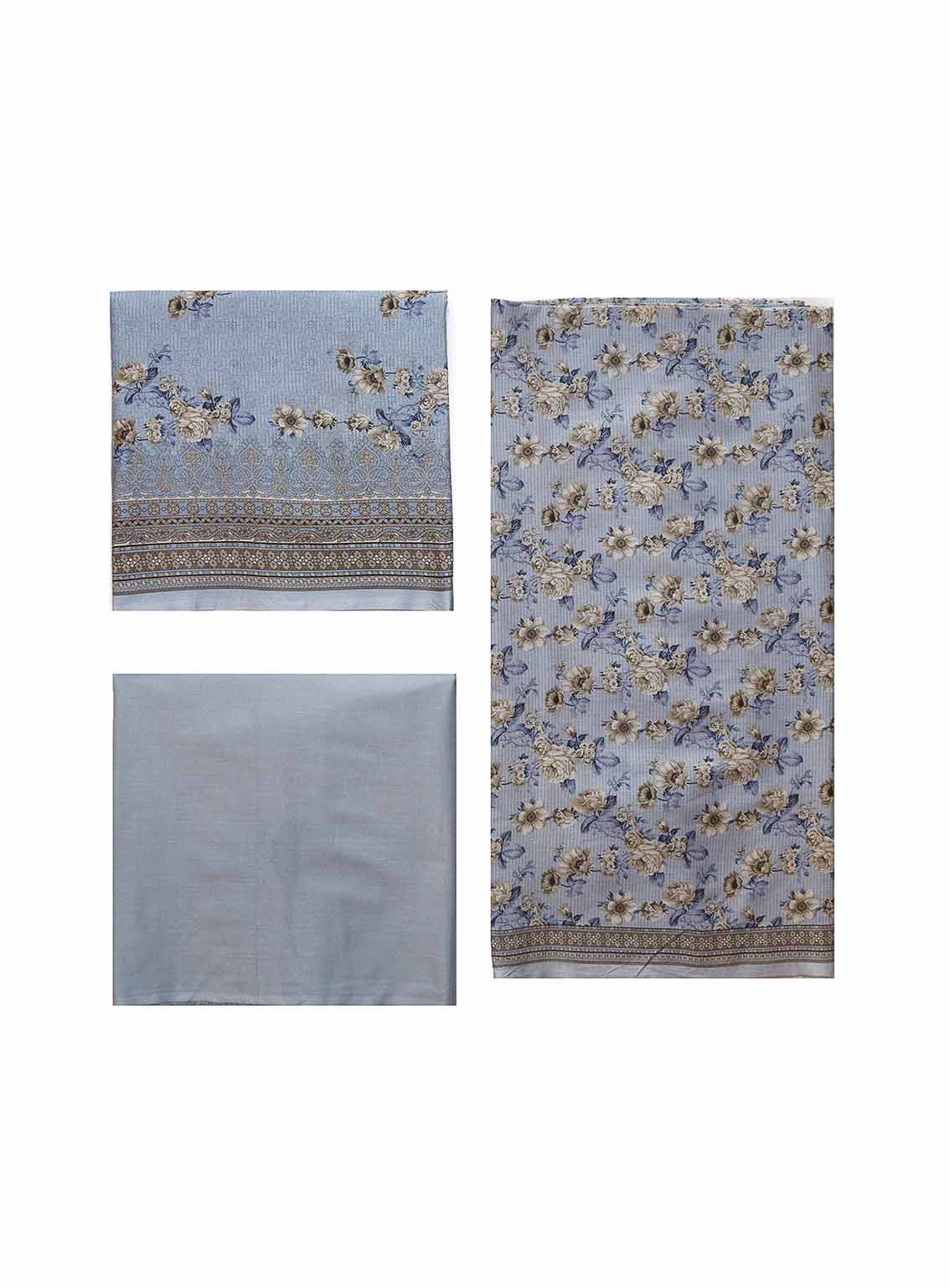 Bin Saeed Printed Lawn 3 Piece Unstitched Suit BS25PL D-M-22
