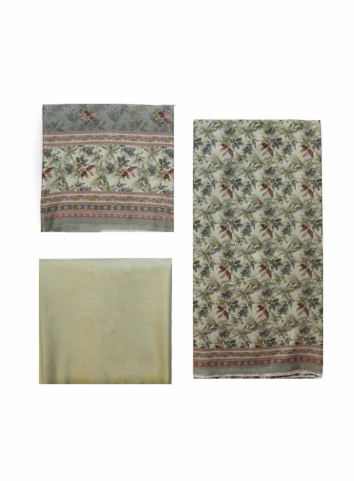 Bin Saeed Printed Lawn 3 Piece Unstitched Suit BS25PL D-MPGY-21