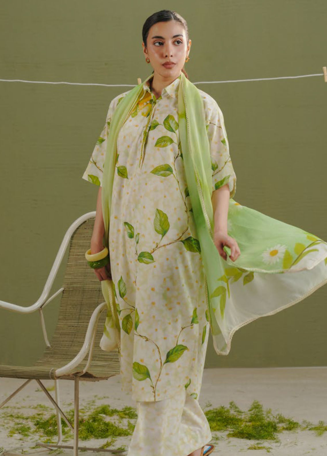 Coco Prints By Zara Shahjahan Printed Lawn 3 Piece Unstitched Suit CZS26PD1 D-7A KAEL