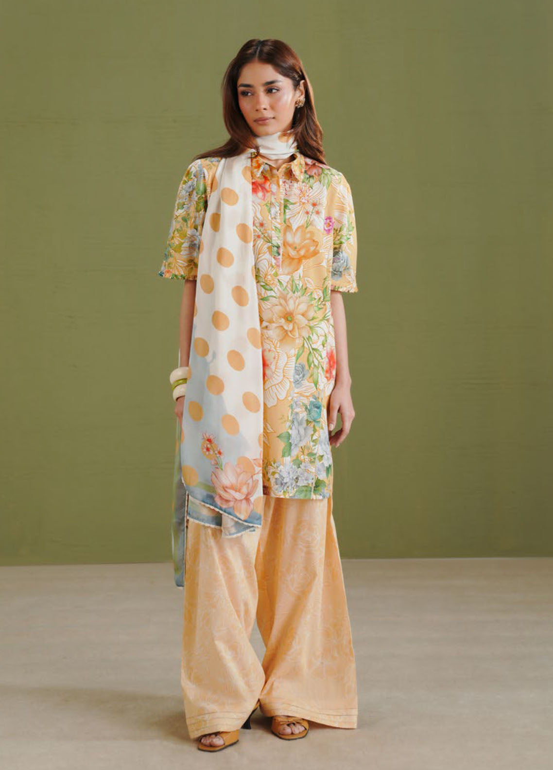 Coco Prints By Zara Shahjahan Printed Lawn 3 Piece Unstitched Suit CZS26PD1 D-9B ELIX