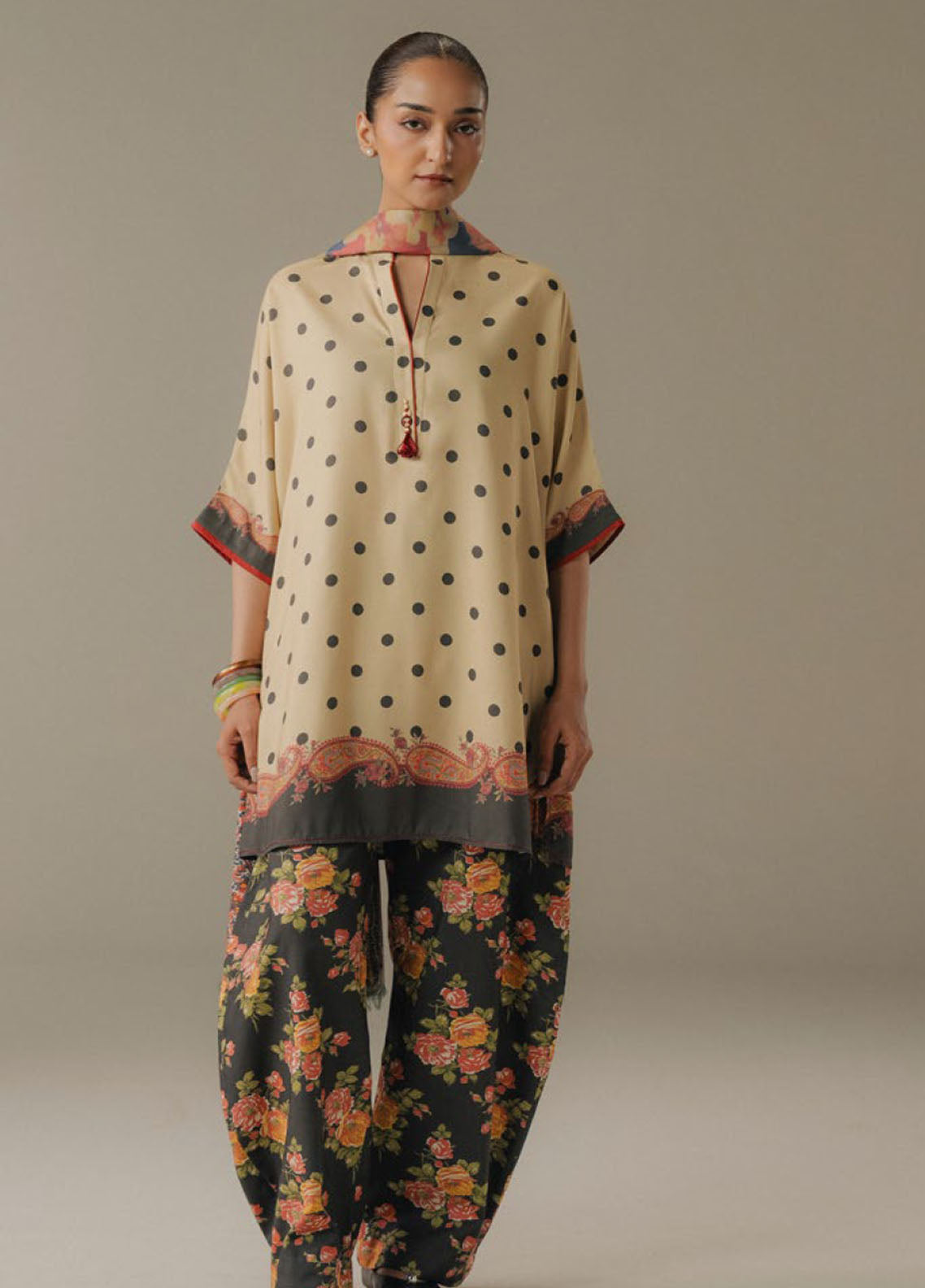 Coco Prints By Zara Shahjahan Printed Linen 3 Piece Unstitched Suit CZS25PD5 D-3B PAPER MOON