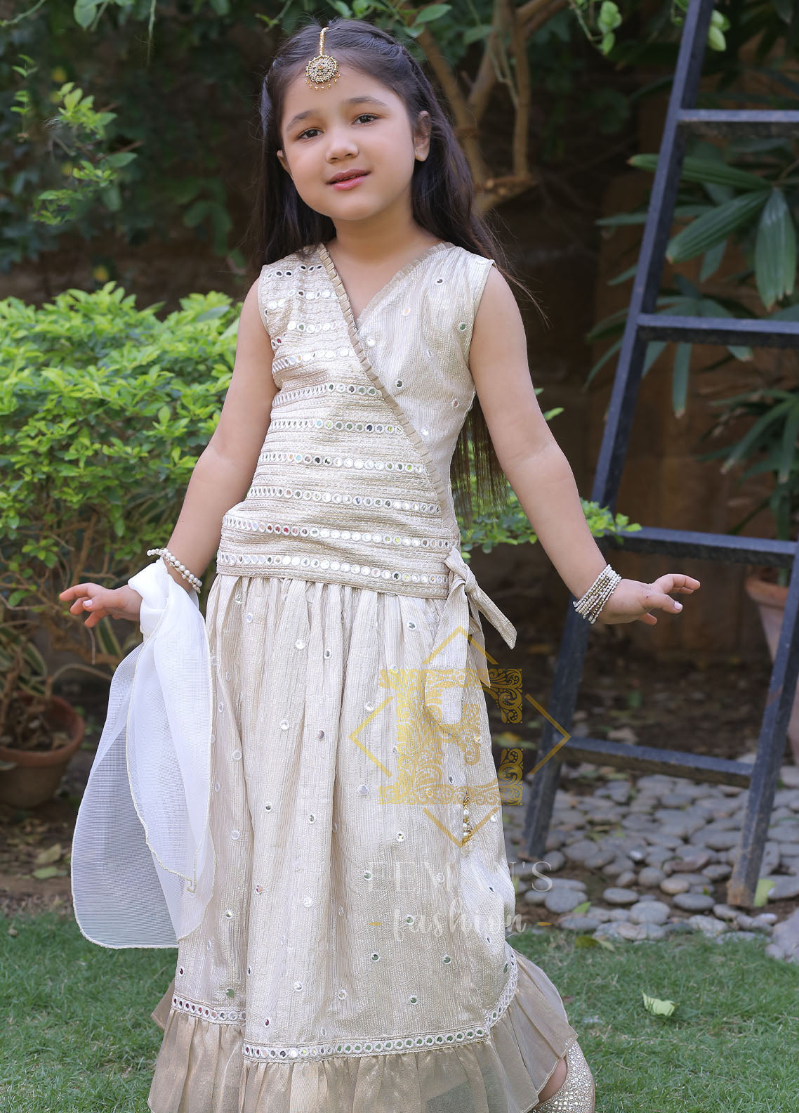 Eemans Fashion Fancy Shimmer Zari Stitched Suit EEF25K&G D-699-FN&G