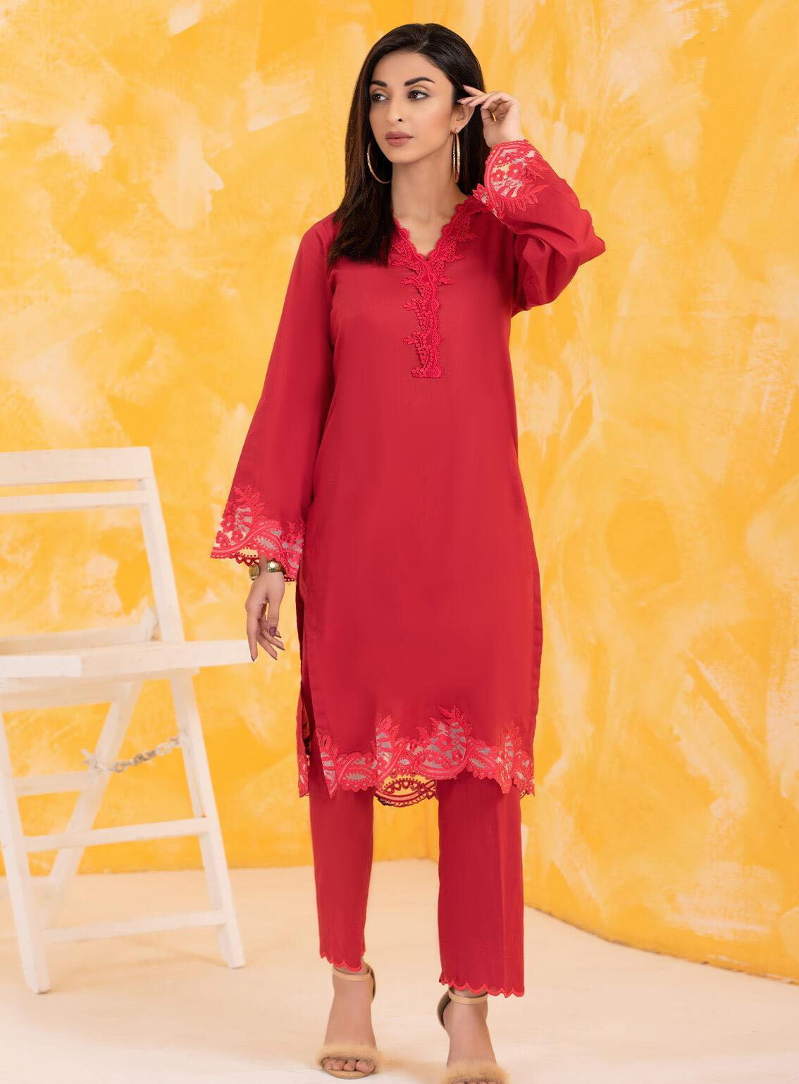 Lakhany Pret Embroidered Cambric 2 Piece LSM22RTW LSM-2810