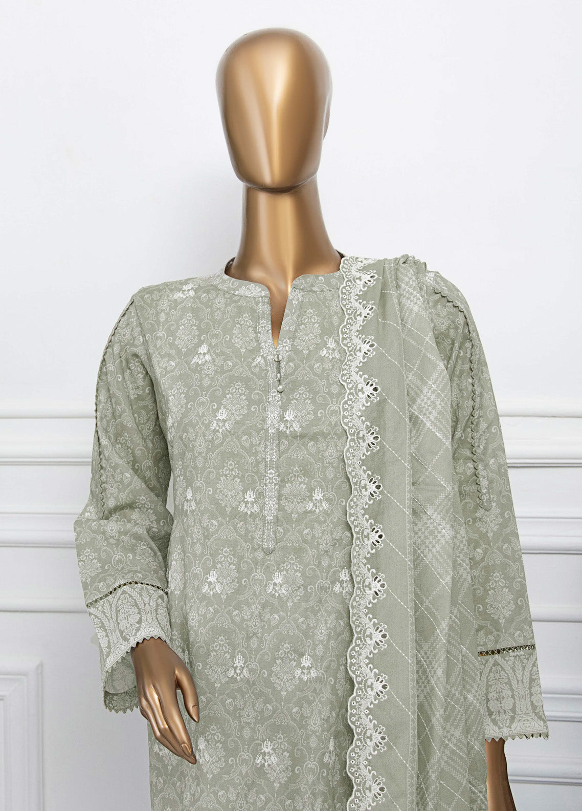 Nakshkari By HZ Textile Embroidered lawn 3 Piece Unstitched Suit HZ25NE NKE-968