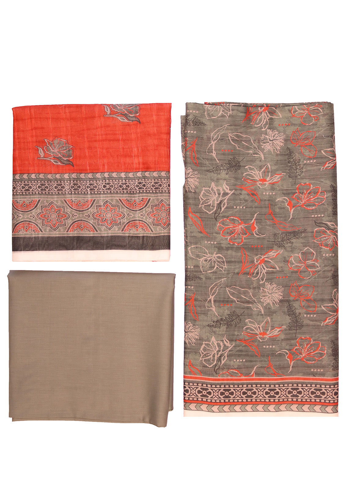 Platinum By HZ Textile Printed Lawn Unstitched 3 Piece Suit - HZ24PL D-04