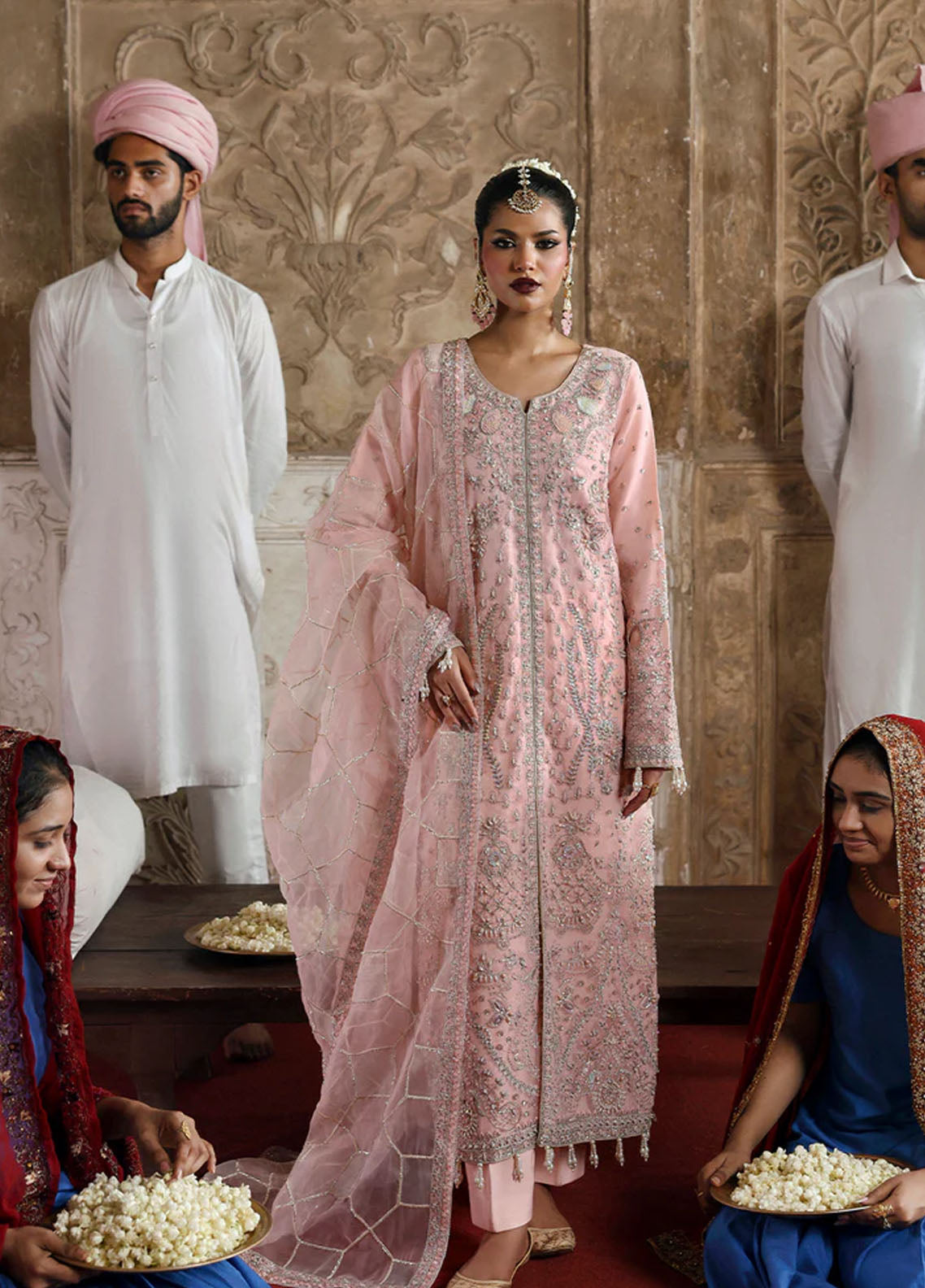 Romansiyyah By Emaan Adeel Embroidered Organza 3 Piece Unstitched Suit EA25RLF D-GULSHEEN