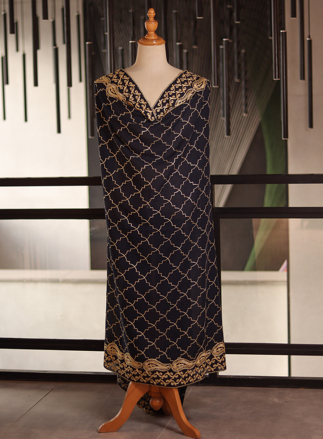 Royal Fashion Embroidered Lawn Stitched Dupatta / Chaadar RF24DC T8C22-S03-RK