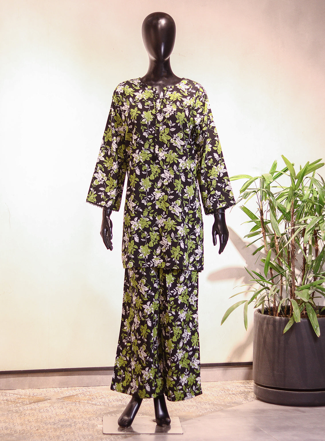 Royal Fashion Printed Cotton Slub 2 Piece Stitched Suit RF26PP D-SNSC-09