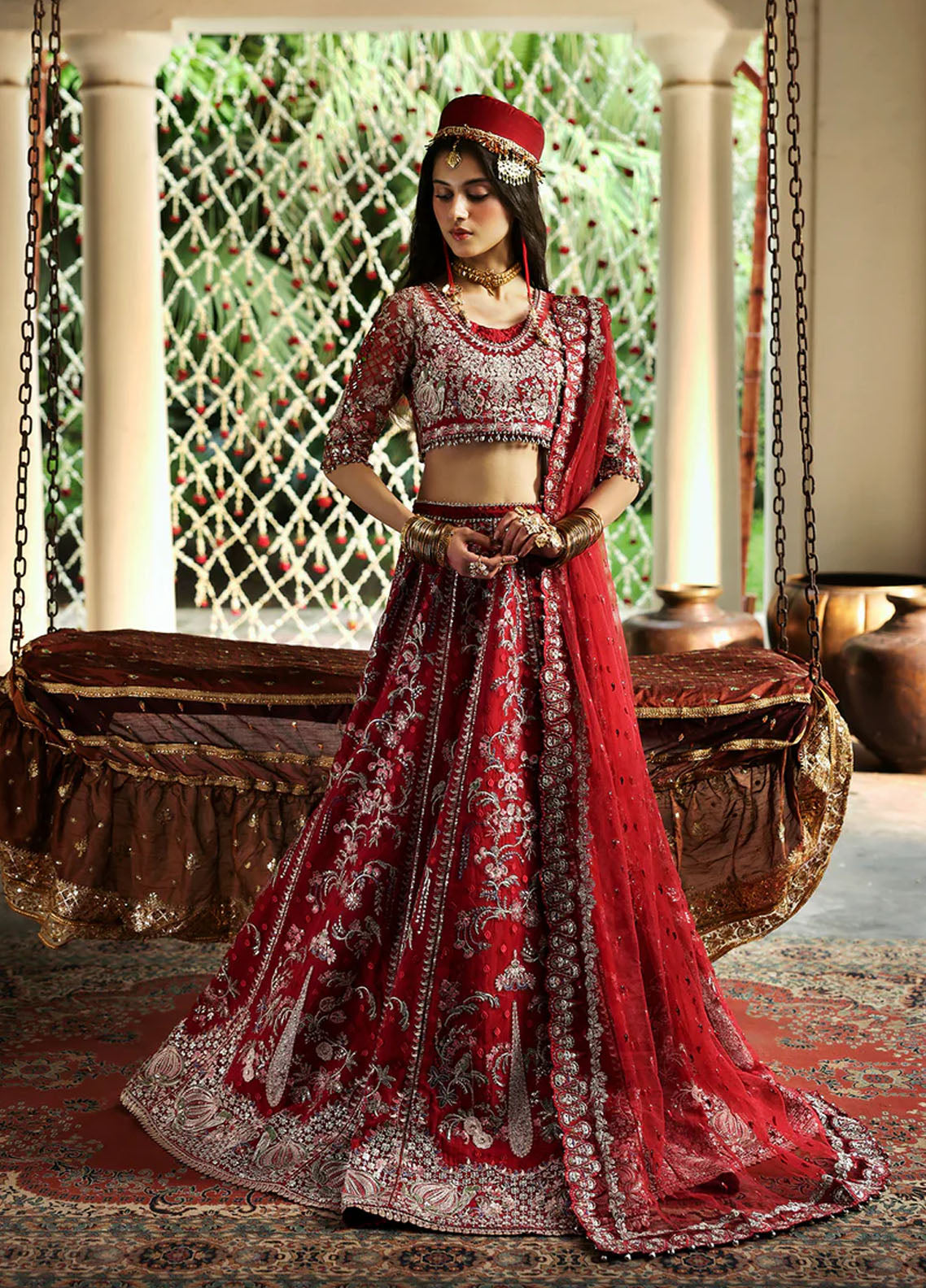 Shehnai By Afrozeh Embroidered Organza 3 Piece Unstitched Suit AF25SWF D-03 SHEEN