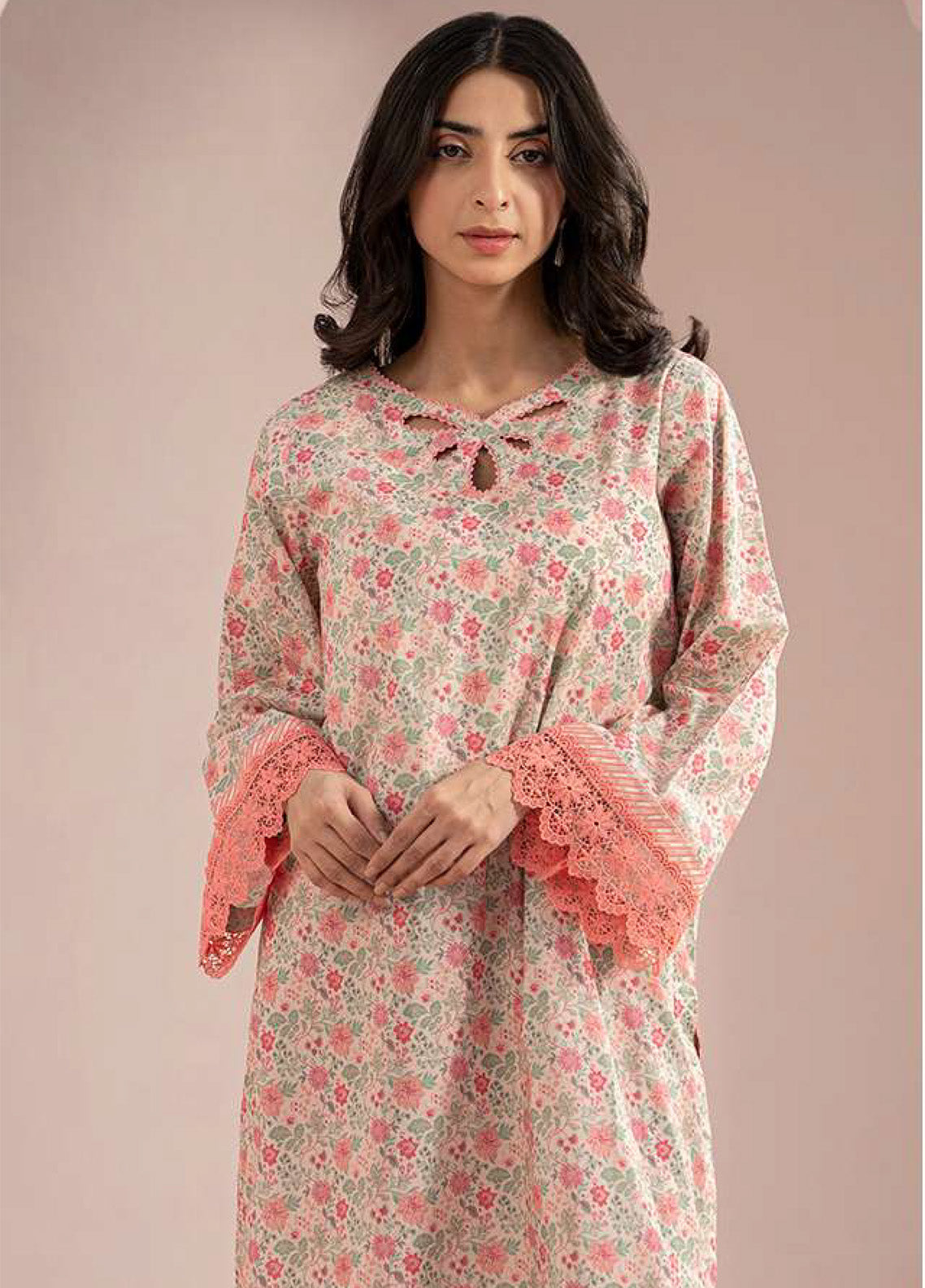 Zellbury Printed Lawn 2 Piece Unstitched Suit WUS25X20414