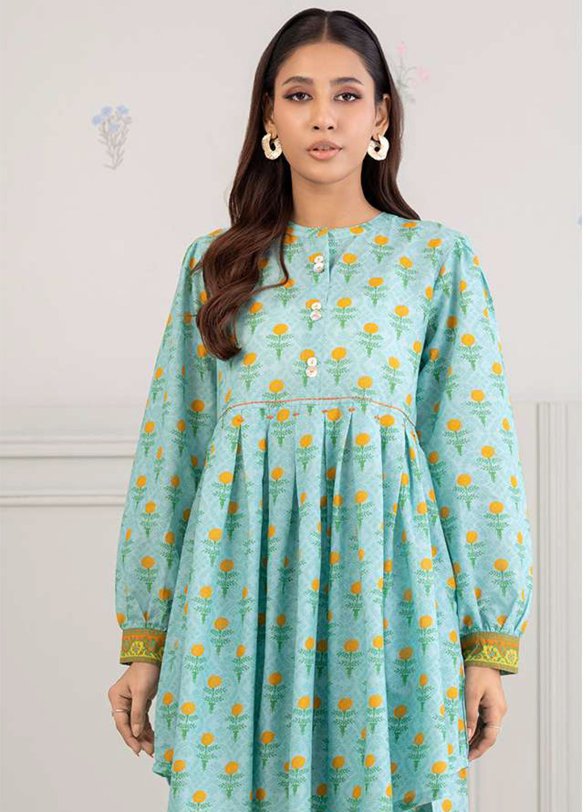 Zellbury Printed Lawn 2 Piece Unstitched Suit WUS25X20549