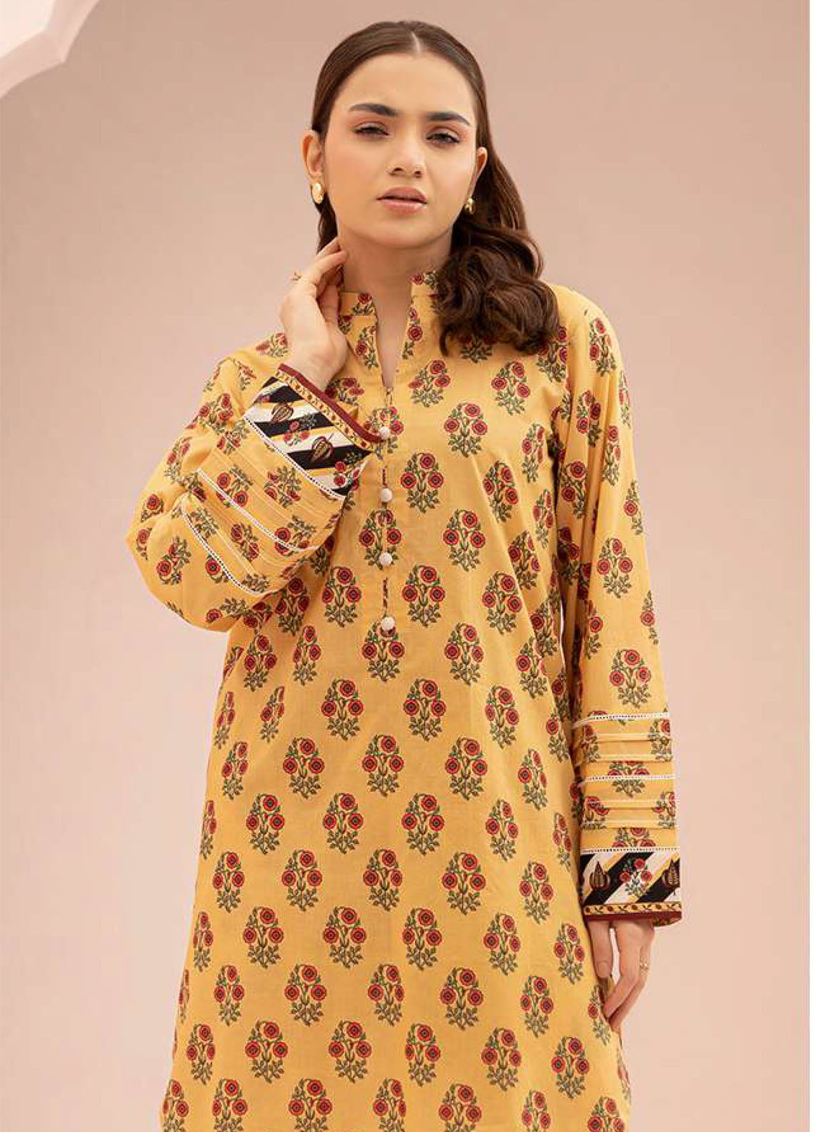 Zellbury Printed Lawn 2 Piece Unstitched Suit WUS25X20557