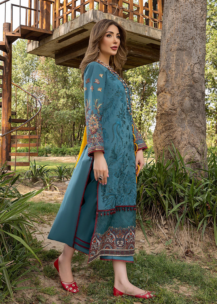 Humdum Unstitched 3 Piece Bell Dull