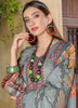 D#02 Ruqayyah Yuneik Digital Emb Cotton Collection 1022 Olive