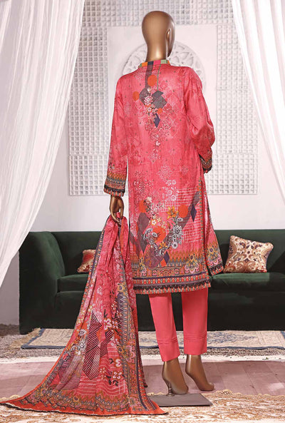 HZ Unstitched 3 Piece D#11779B