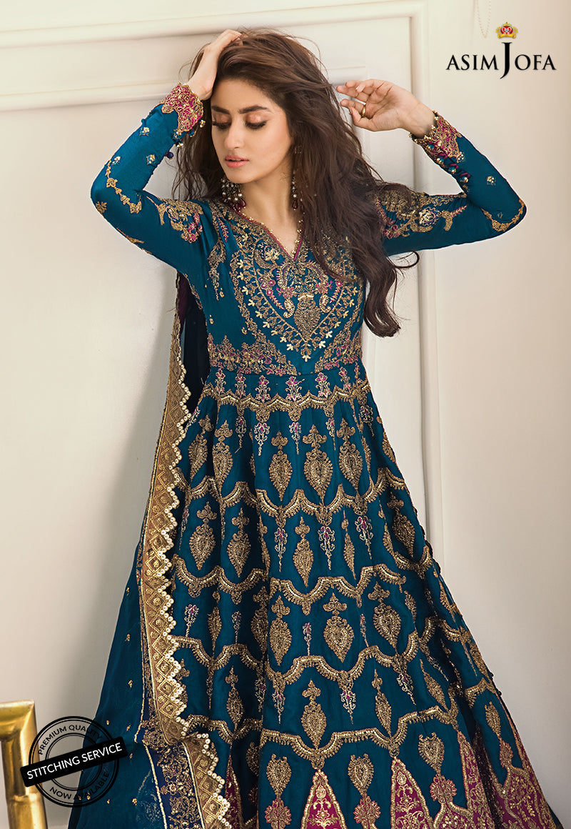 AsimJofa Unstitched 3 Piece D#01