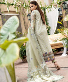 D#05 Maryam Hussain A Floral Dream Luxury Emb Lawn Collection 323
