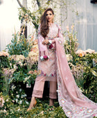 D#07 Maryam Hussain A Floral Dream Luxury Emb Lawn Collection 323