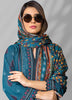 D#WEC-EA-0385 LSM Lakhany Emb Winter Collection 1022 Teal