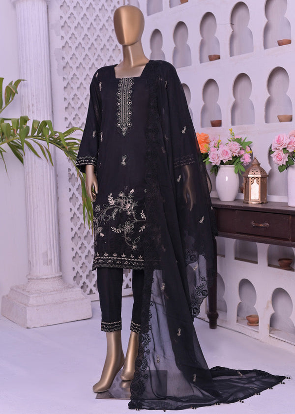 MTF Unstitched 3 Piece D#10