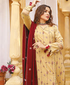D#11 Aalaya Chantilly De Lace Emb Slub Collection 1022