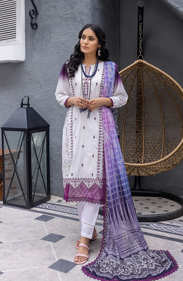 D#12 AlZohaib Coco Festive Digital Emb Lawn Collection 323