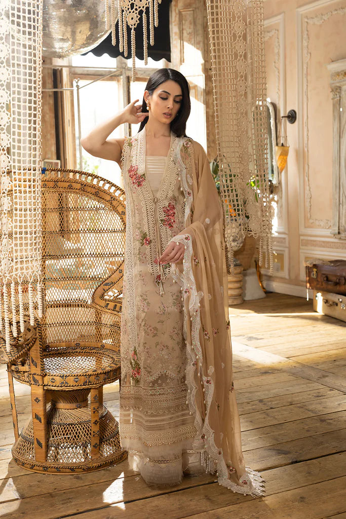 D#12B Sobia Nazir Luxury Emb Lawn Collection 323