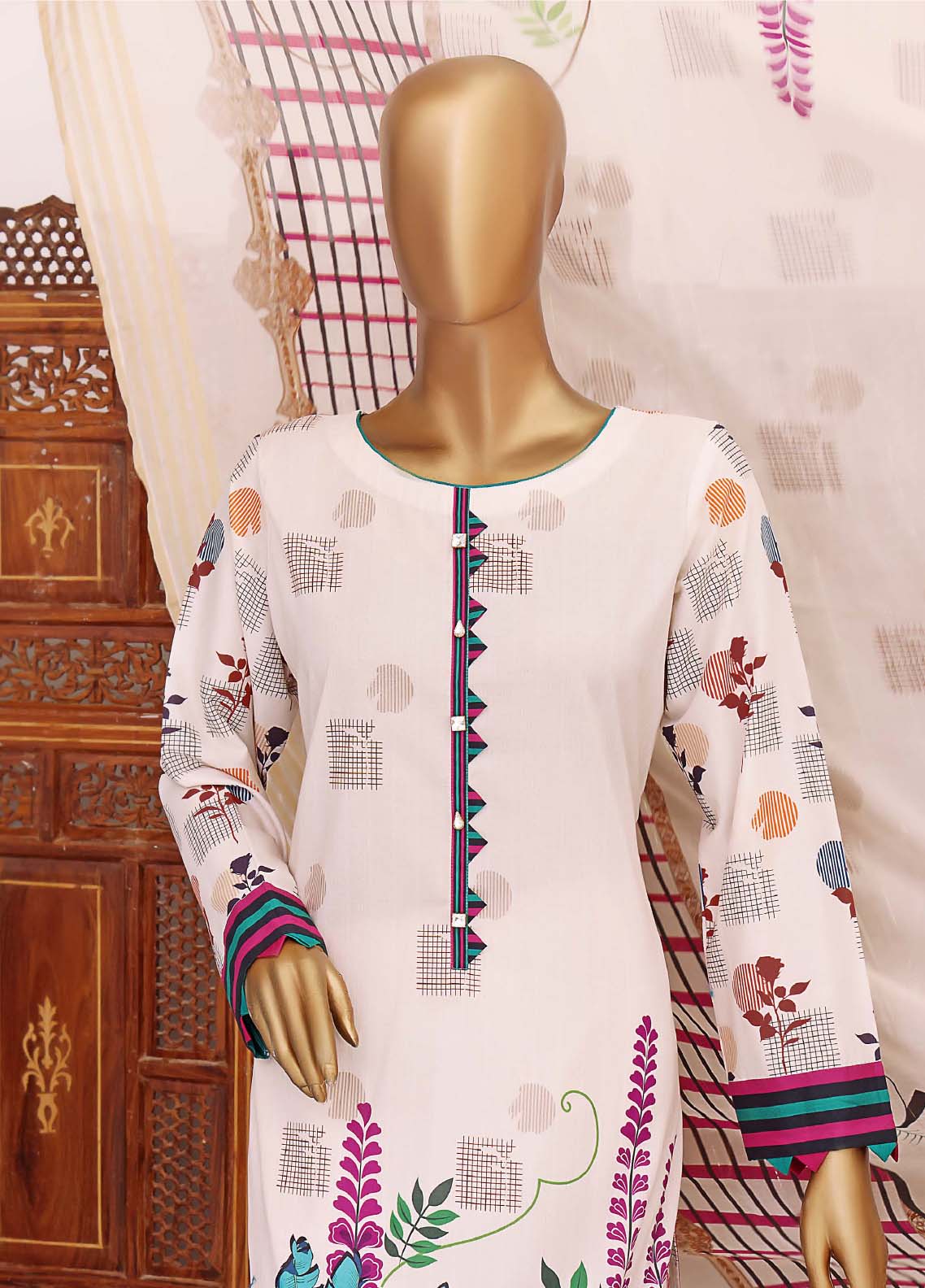 D#14242 HZ Diamond Organic Intermix Printed Collection 922