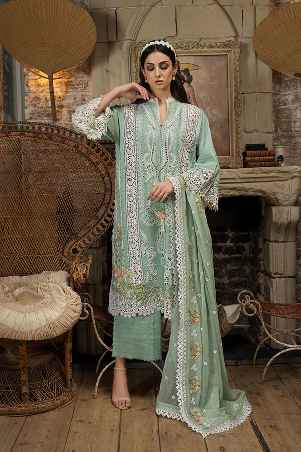 D#1A Sobia Nazir Luxury Emb Lawn Collection 323