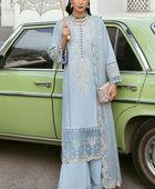 D#02 Afrozeh Lamhay Luxury Emb Lawn Collection 223