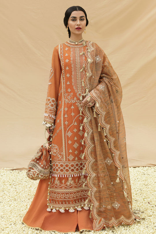 Afrozeh Unstitched 3 Piece Amira