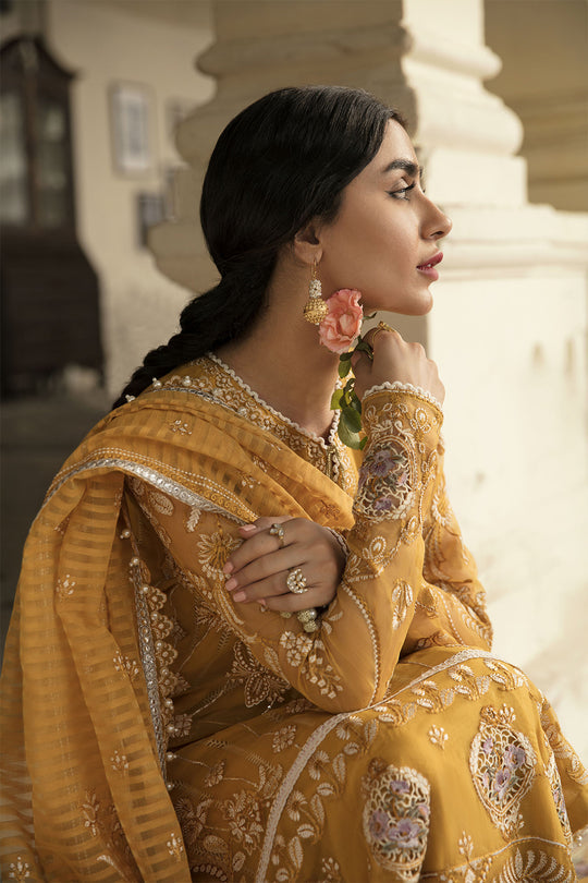 Afrozeh Unstitched 3 Piece Ghazal