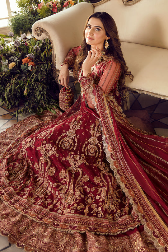 Afrozeh La Fuchsia Wedding D#01