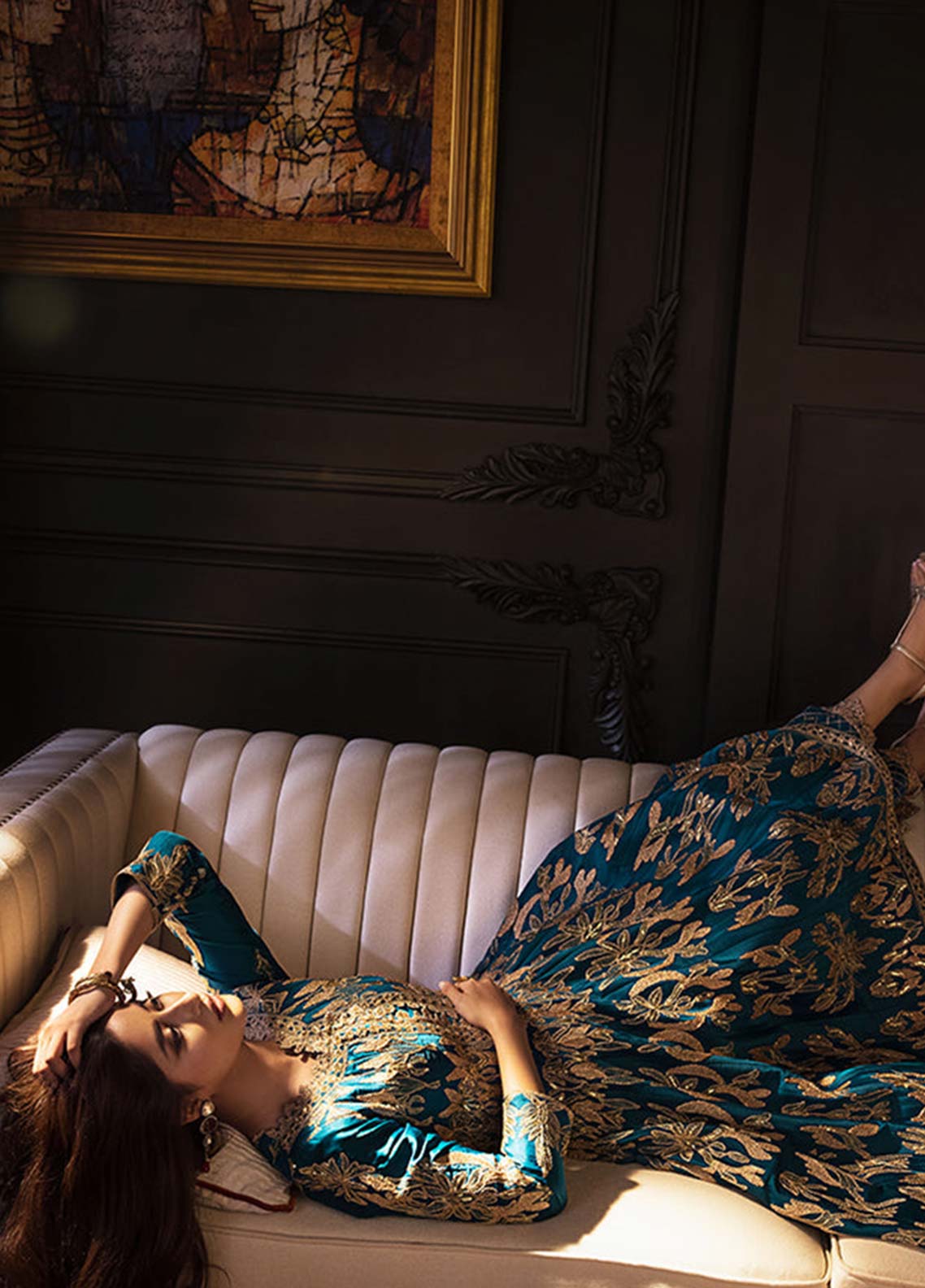 AsimJofa Unstitched 3 Piece D#09