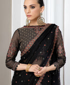 Zarif Unstitched 3 Piece Smokish