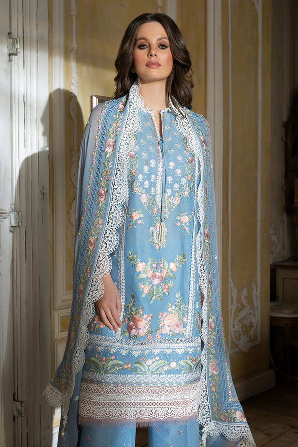 D#3A Sobia Nazir Luxury Emb Lawn Collection 323