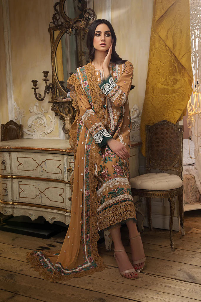 D#3B Sobia Nazir Luxury Emb Lawn Collection 323