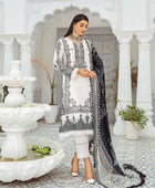 D#05 LALA Dahlia Emb Premium Lawn Collection 223
