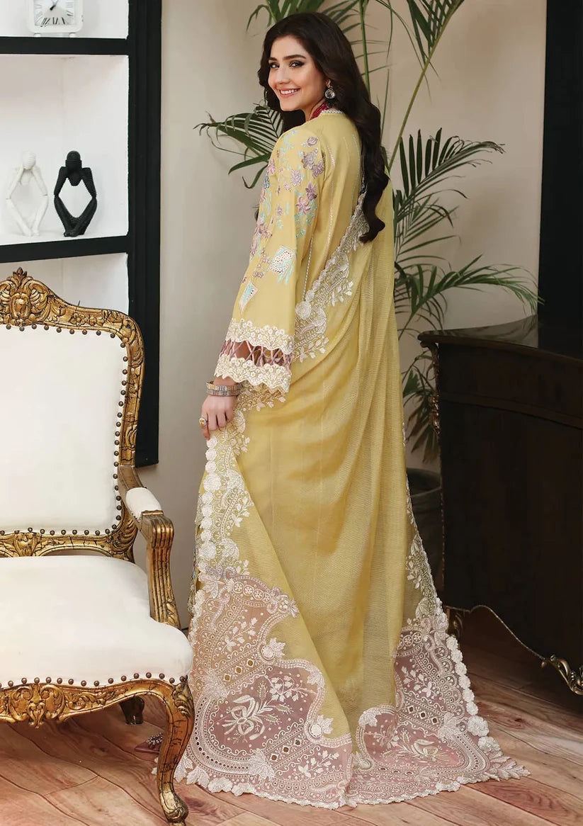 D#2B Kahf Premium Luxury Emb Lawn Collection 323