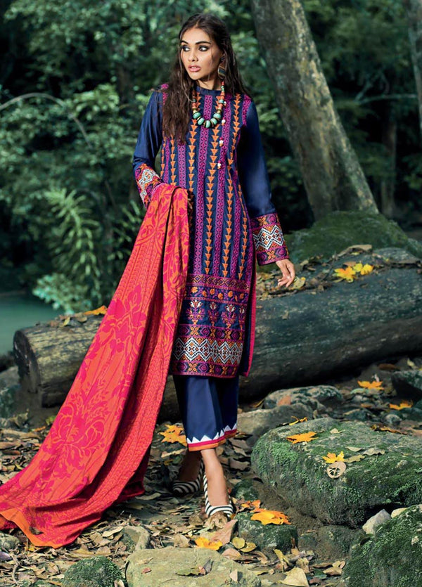 D#08 Zainab Chottani Luxury Emb Shawl Edition 1219