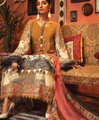 D#1a Maria B M Prints Emb Winter Collection 1020