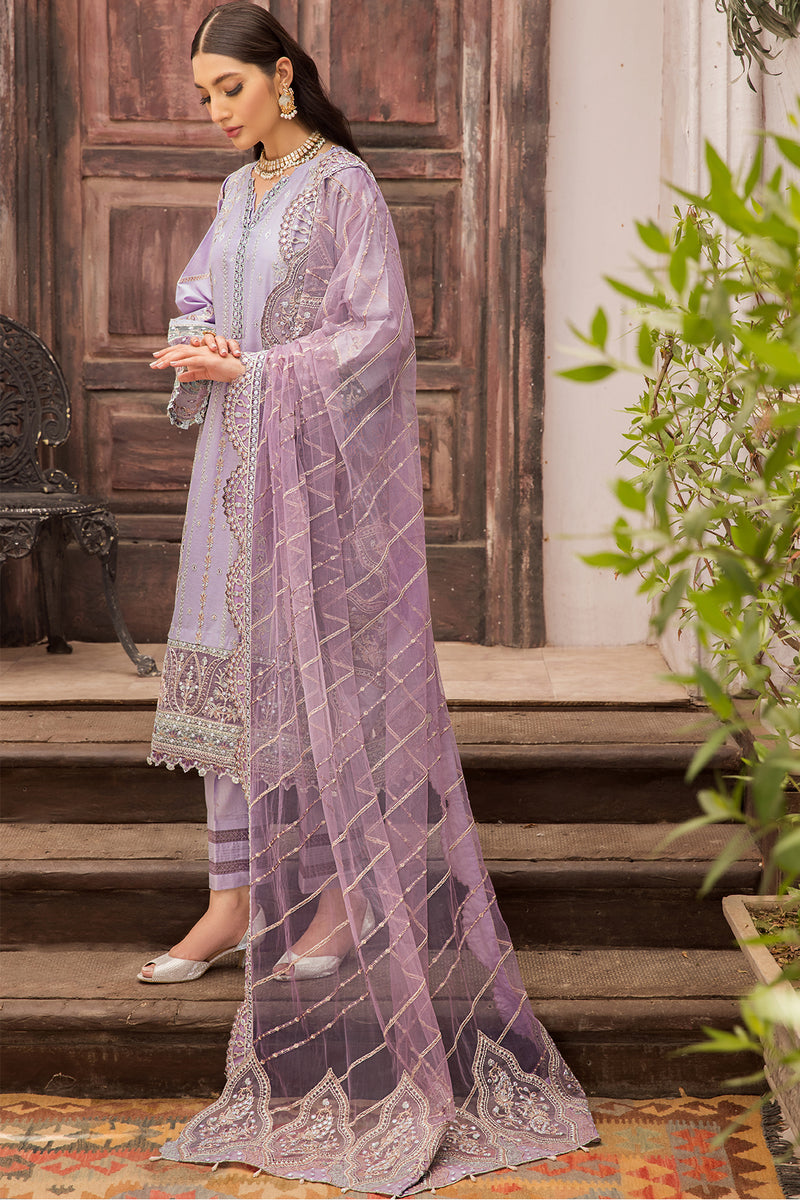Farasha Unstitched 3 Piece Sibel