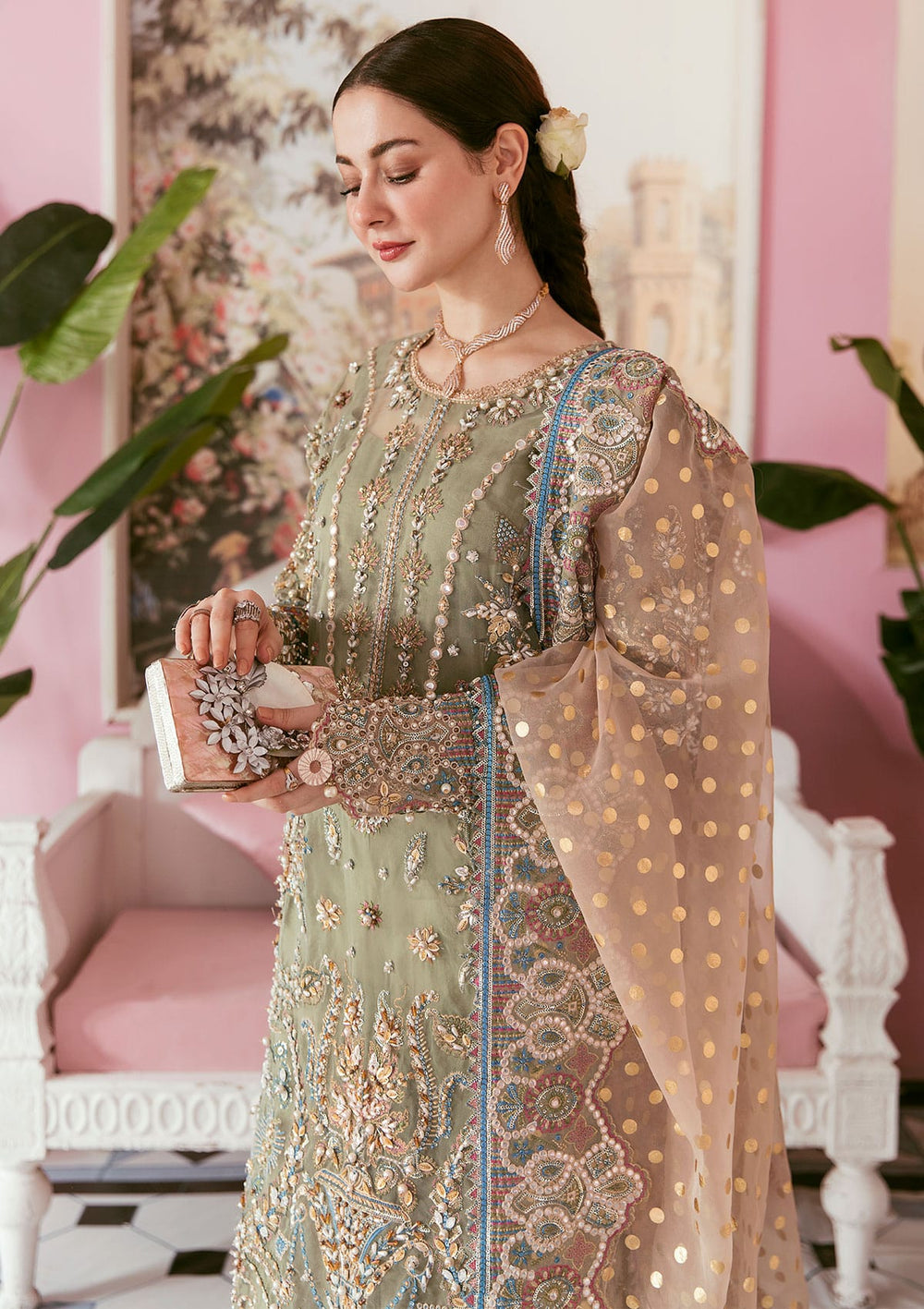 Elaf Unstitched 3 Piece Mariee