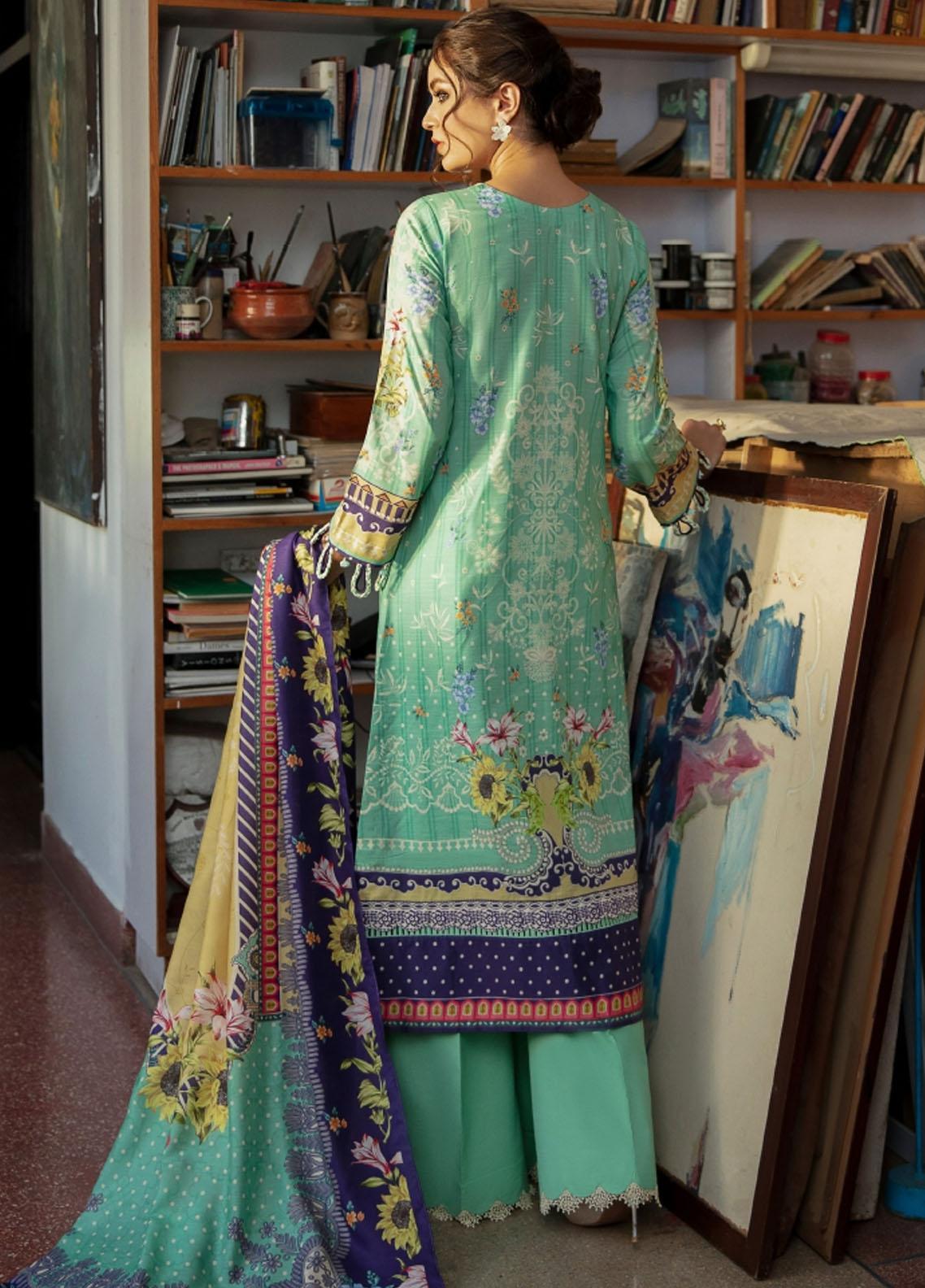 D#08 Iris Jazmin Emb Winter Collection 1021