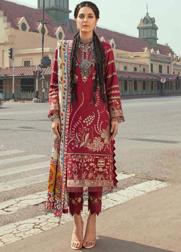 D#02 Afrozeh Emb Winter Collection 1121