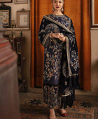 D#08 Afrozeh Naghma Luxury Emb Velvet Collection 1221