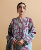 D#chandi-a Zara Shahjahan Luxury Emb Lawn Collection 322