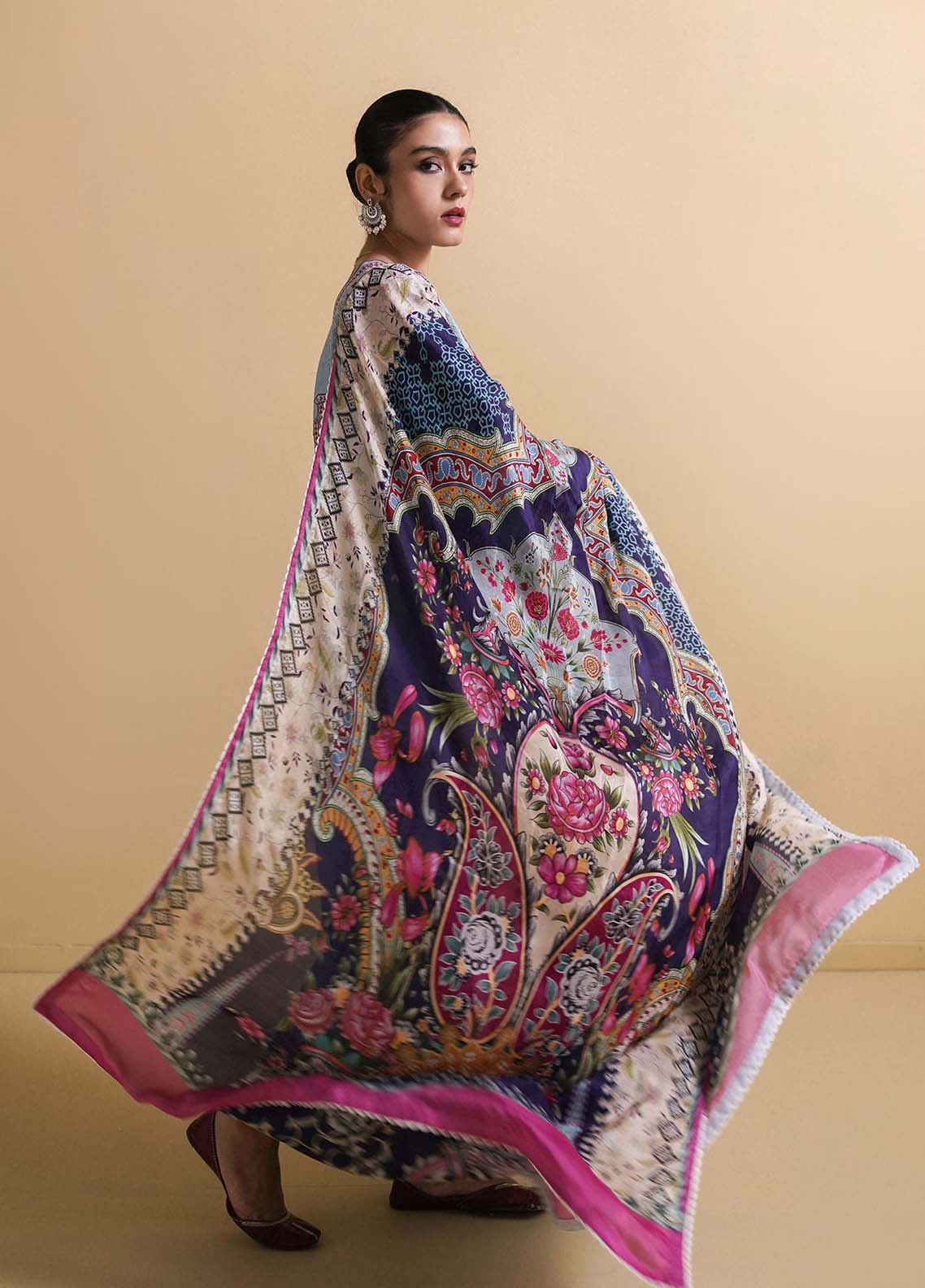 D#chandi-a Zara Shahjahan Luxury Emb Lawn Collection 322