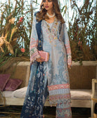 D#05 Alif Ajr Couture Luxury Emb Lawn Collection 322